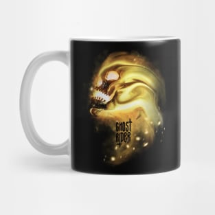 Ghost Rider/ scull in a fire! Mug